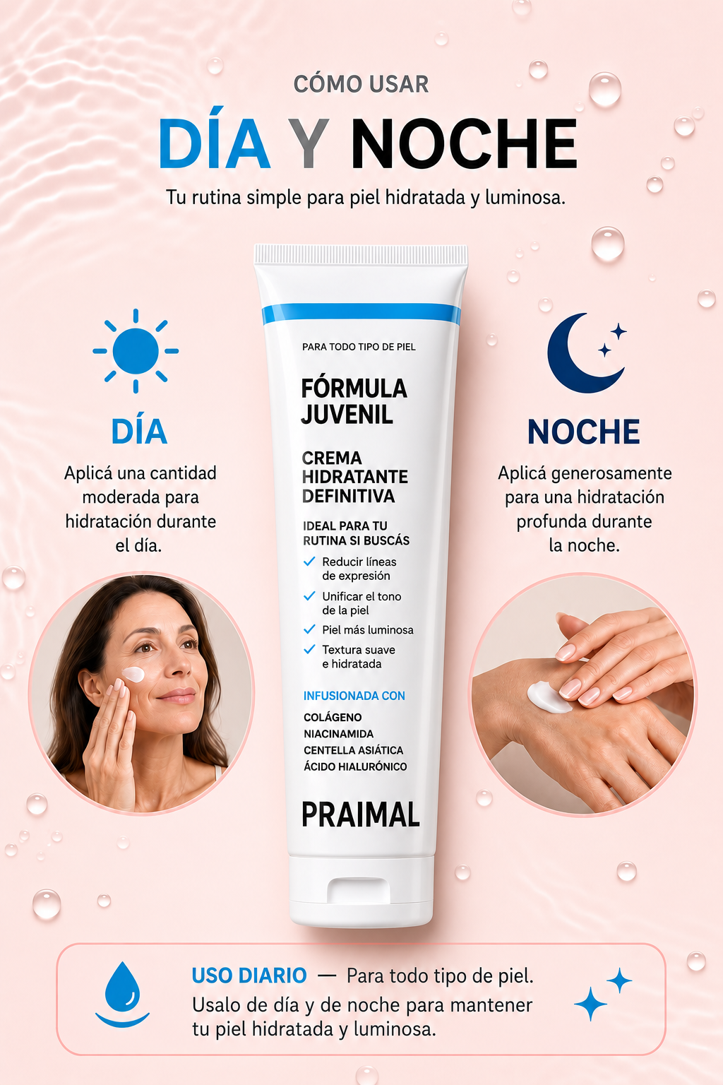 Crema Humectante Definitiva PRAIMAL